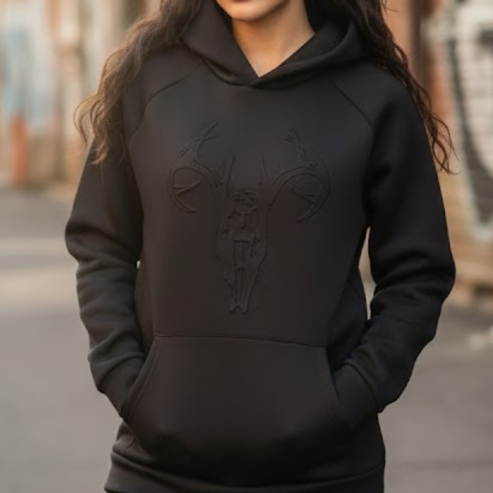 Aritzia Wilfred-Free Brand embossed hoodie